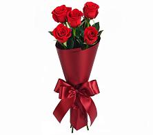 Букет 5 Красных роз Эдлесс Лав #REPLACE_PRED# Новолеушковской