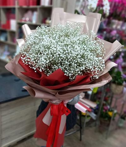 Букет цветов из: Гипсофила в Новолеушковской