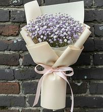 Букет цветов из:  Гипсофила в Новолеушковской
