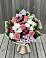 Букет цветов из: Альстромерии, Гвоздики, Розы и Хризантемы в Новолеушковской