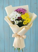 Букет цветов из:  Хризантемы в Новолеушковской