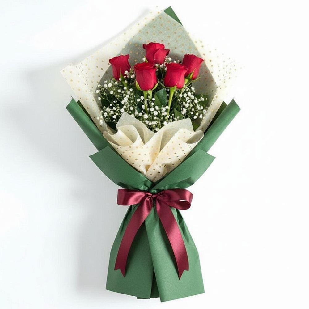 Букет цветов из: Розы в Новолеушковской