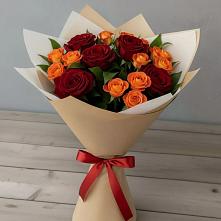 Букет Любовь и восторг в Новолеушковской