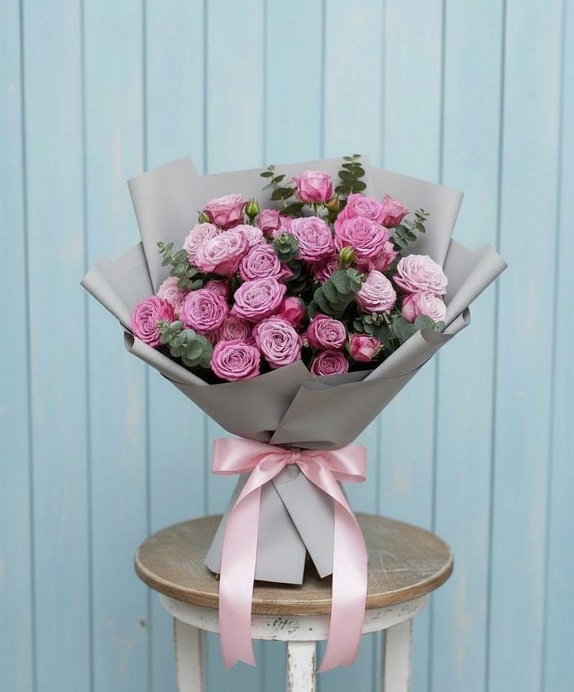 Букет цветов из: Розы в Новолеушковской