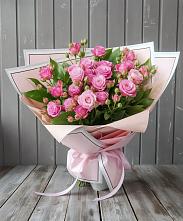Букет Розовый кустик #REPLACE_PRED# Новолеушковской