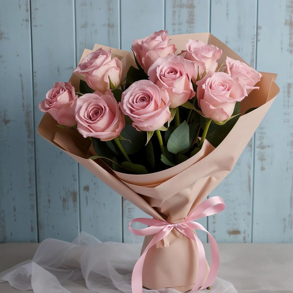 Букет цветов из: Розы в Новолеушковской