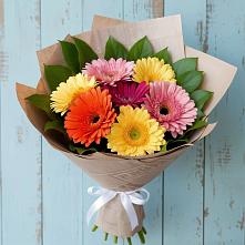Букет цветов из:  Герберы в Новолеушковской