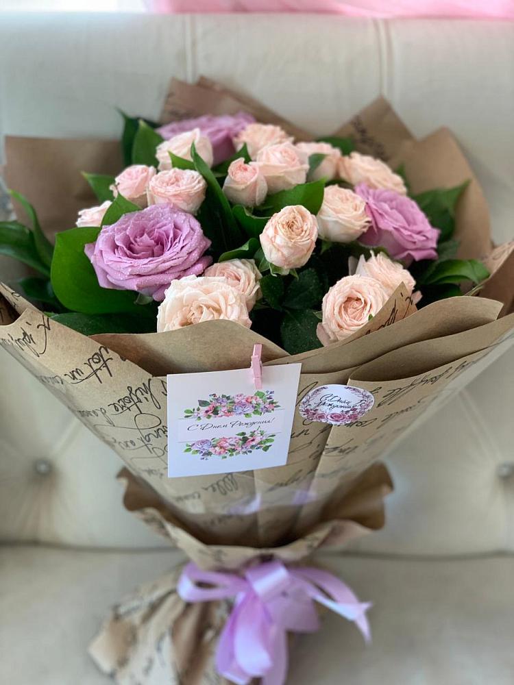 Букет цветов из: Розы в Новолеушковской