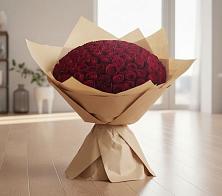 Букет 101 Красная роза #REPLACE_PRED# Новолеушковской