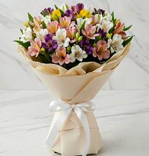 Букет цветов из:  Альстромерии в Новолеушковской