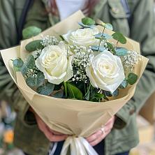 Букет цветов из:  Розы в Новолеушковской