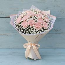 Букет цветов из:  Гвоздики в Новолеушковской