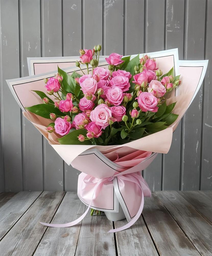 Букет Розовый кустик в Новолеушковской