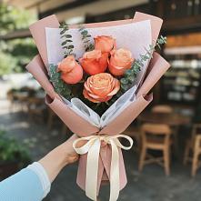 Букет цветов из:  Розы #REPLACE_PRED# Новолеушковской