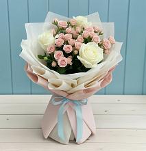 Букет цветов из:  Розы #REPLACE_PRED# Новолеушковской
