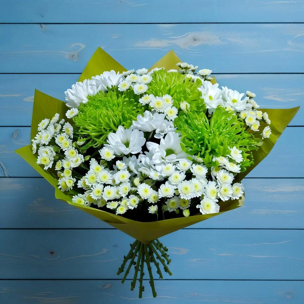 Букет цветов из: Хризантемы в Новолеушковской