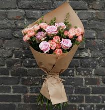 Букет цветов из:  Розы в Новолеушковской