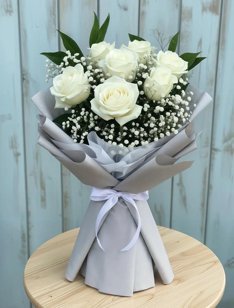 Букет цветов из: Розы в Новолеушковской