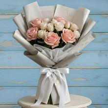 Букет цветов из:  Розы в Новолеушковской