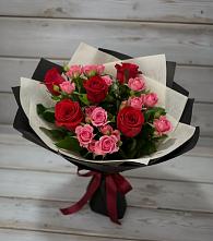 Букет цветов из:  Розы в Новолеушковской
