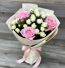 Букет цветов из:  Розы #REPLACE_PRED# Новолеушковской
