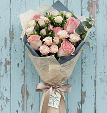 Букет цветов из:  Розы в Новолеушковской