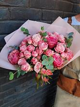 Букет цветов из:  Розы в Новолеушковской