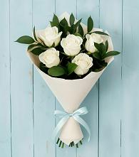 Букет цветов из:  Розы #REPLACE_PRED# Новолеушковской