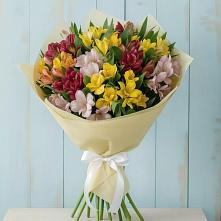 Букет цветов из:  Альстромерии #REPLACE_PRED# Новолеушковской