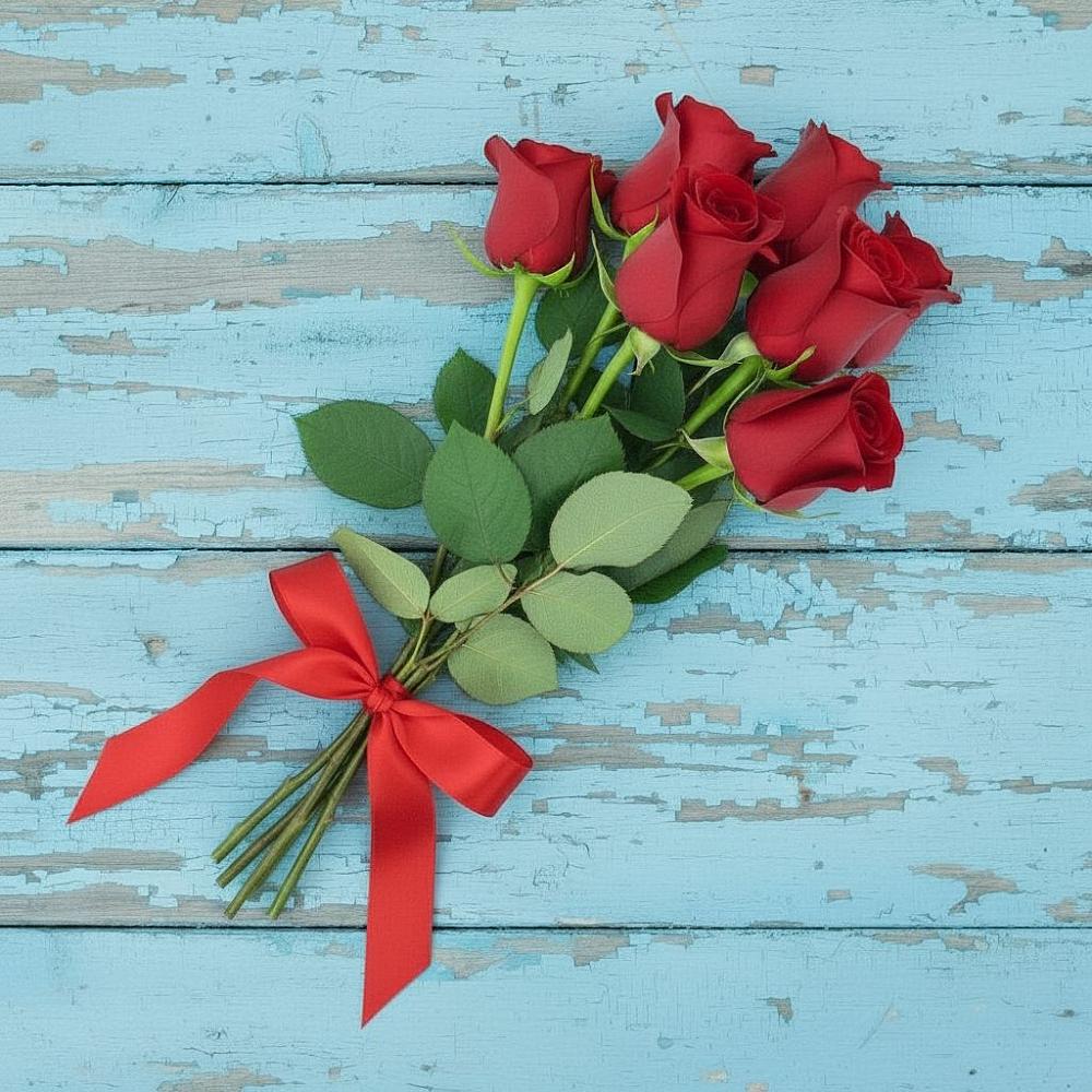 Букет Красные розы в Новолеушковской
