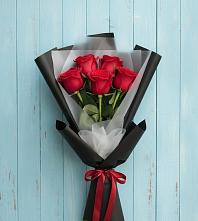 Букет цветов из:  Розы #REPLACE_PRED# Новолеушковской