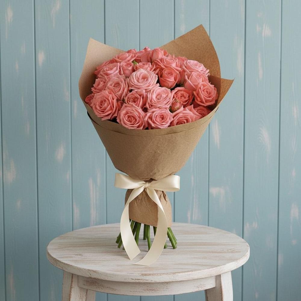 Букет цветов из: Розы в Новолеушковской