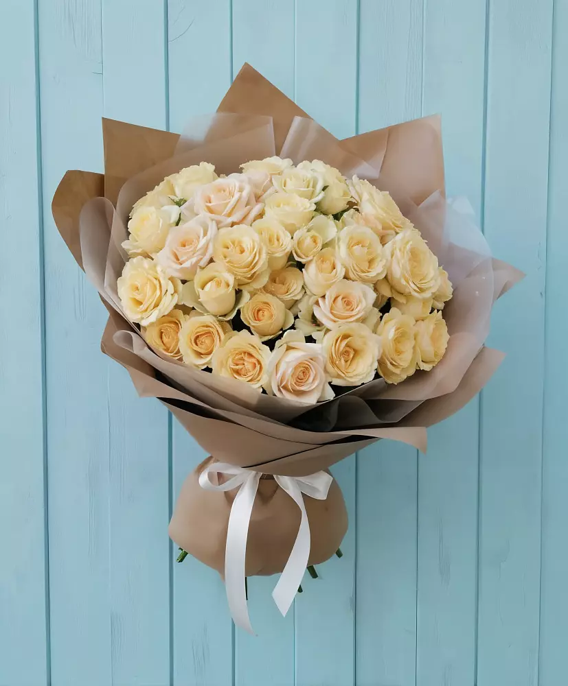 Букет Кремовое облако в Новолеушковской