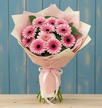 Букет цветов из:  Герберы в Новолеушковской