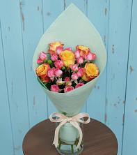Букет цветов из:  Розы в Новолеушковской