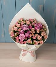 Букет цветов из:  Розы в Новолеушковской