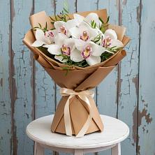 Букет цветов из:  Орхидеи и Розы в Новолеушковской