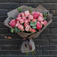 Букет цветов из:  Розы #REPLACE_PRED# Новолеушковской